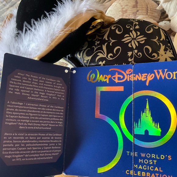 ☠️Disney Pirates of the Caribbean 50th Anniversary Main Attraction Ears - Picture 7 of 8